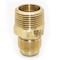 Thrifco Plumbing No. 48 1/4 Inch x 1/4 Inch Brass Flare MIP Adapter 6948005 - alternate 3
